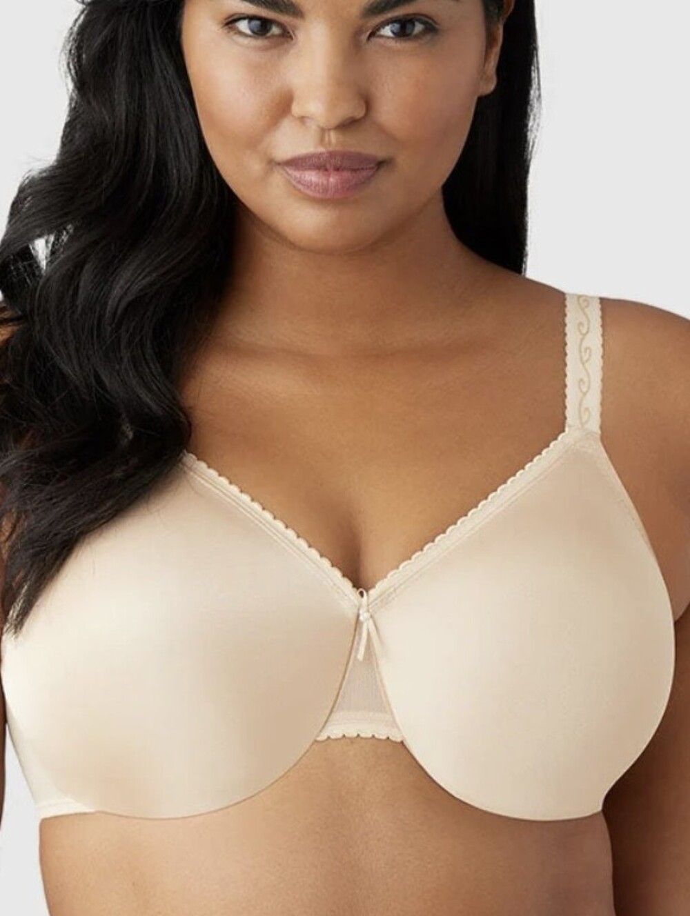 NEW / NWT Wacoal Simple Shaping Minimizer Bra Sand 36D Style #857109